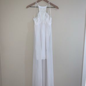 Express white summer dress